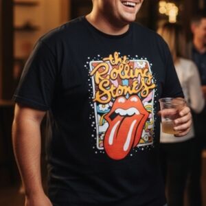 The Rolling Stones Men's 2022 Musidor B.V. T-shirt size XL (46-48)